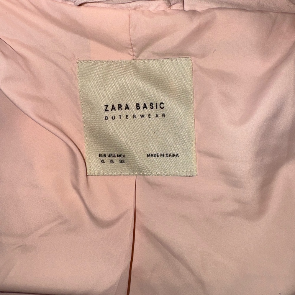 Pink Zara Coat